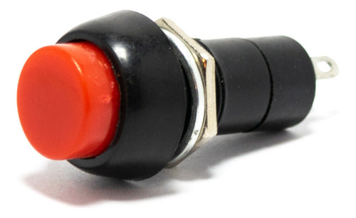 5 Red Round 12mm Normally Closed Pushbuttons 0