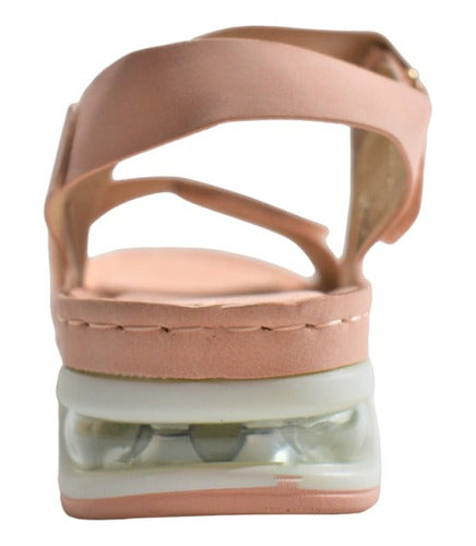 Women's Sandals with Velcro and Air Cushion Base 6