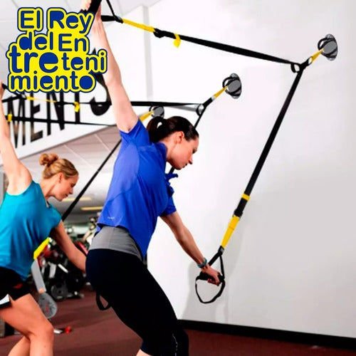 TRK Professional Suspension Band + Exercise Guide + CD - El Rey 2