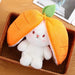 Strawberry-Carrot Kawaii Rabbit Plush Toy 8