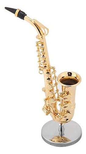 Zjchao Miniature Alto Saxophone Delicate Instrument Decoration 0