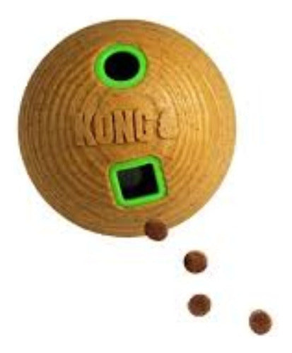 Kong Bamboo Feeder M Snack Dispensing Ball for Dogs 3