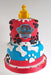 Decorated Paw Patrol Two-Tier Cake for 25 Guests 5