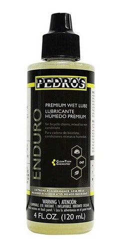 Pedro's Enduro Wet Climate Lubricant 120 Ml Bicycle 0