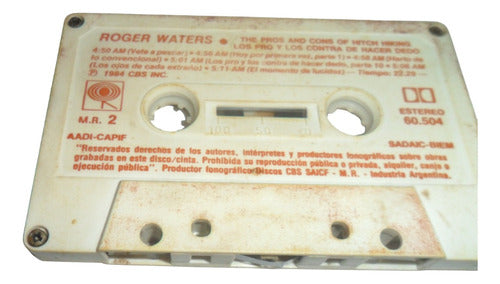 Cassette Roger Waters- The Pros And Cons Of Hitch Hiking 0