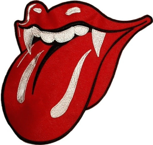 Embroidered Patch Rolling Stones Grrr! Back ADR 0