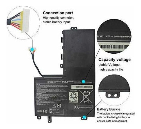 Batería Para Toshiba Satelite U940 E45t E45t-a4100 E45t-a 6