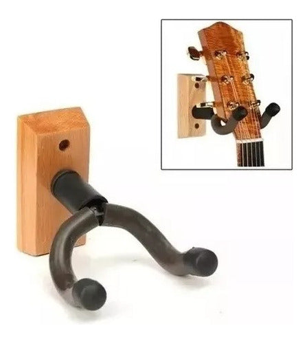 Guitar Wall Mount - Soporte Para Colgar Guitarra 0