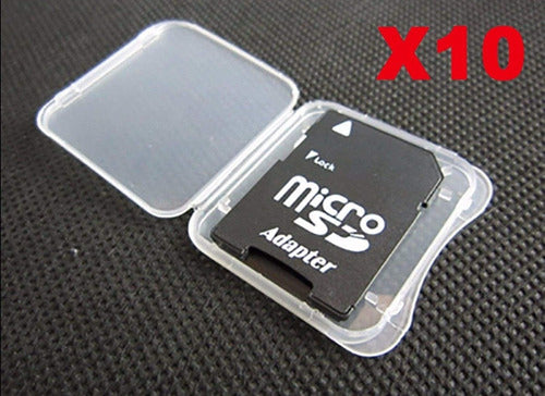 Funda Para Tarjetas De Memoria Sd Mmc/sdhc Pro Duo X50 Un. 2