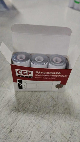 CGF 3 Rolls of Thermal Paper for VDO Digital Tachograph BVDR 1