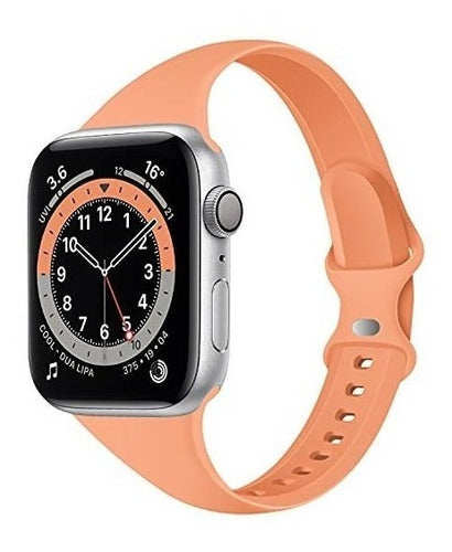 Malla Para Apple Watch 38/40/41mm Se -7a1- Slim Papaya 0