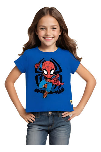 Marvel Spiderman Retro Short Sleeve T-Shirt for Boys 0