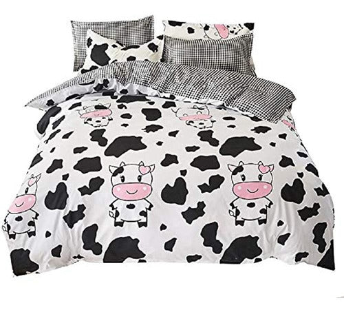 Erosebridal Cartoon Duvet Cover Set for Girls and Boys 0