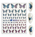 Self-Adhesive Nail Stickers - Butterflies - Nail Art 27