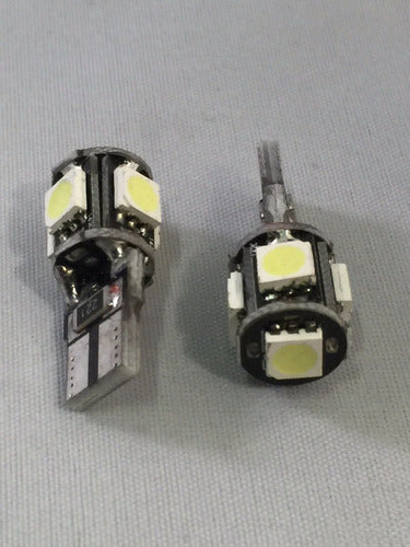 Generic T10 - 12V 5 LED Printed Circuit Position Lamp .x2 T02 1