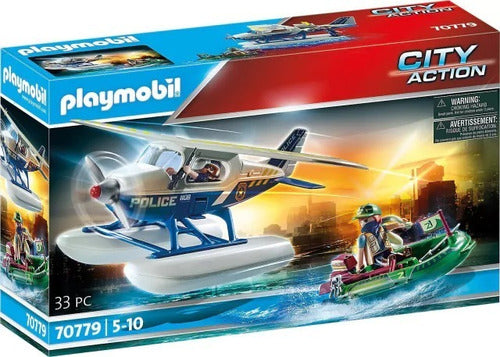 Playmobil Hydroplane Police Pursuit in the Water 70779 0