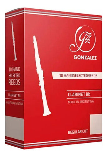 Gonzalez Rc Clarinet Reeds Box of 10 Units 1