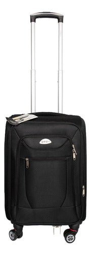 Owen Medium 24" Travel Suitcase 4 Double Spinner Wheels 360° 6