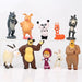 MyO Masha And The Bear Mini Action Figures Set 1