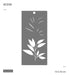 Mil Artes Stencil Petalos Milartes Decorativa Plantilla SC 238-10x20cm 0