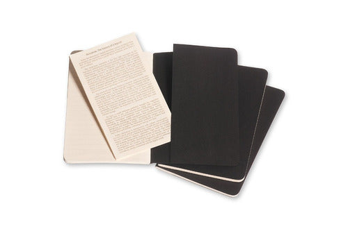 Moleskine Cahier Soft Cover Journal, Set Of 3, Ruled, (4894) 1