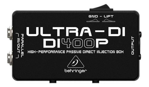 Behringer Di400p Ultra-DI Passive Playback 0