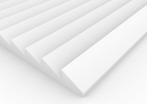 Acoustic Absorbent Panel Saw Fireproof Premium White 3cm 0