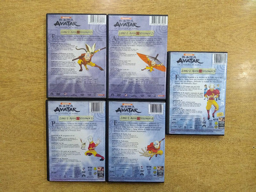 Dvd Avatar La Leyenda De Aang Libro 1 Completo Usado 1