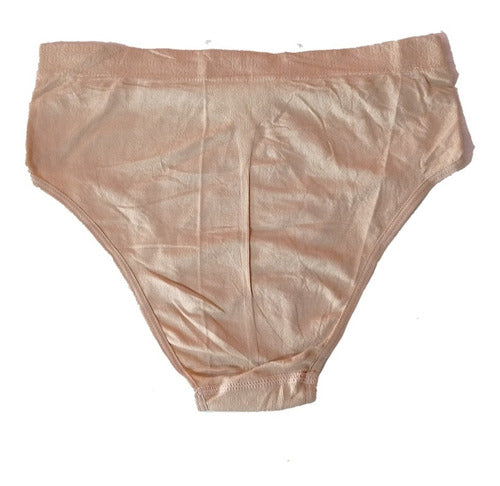 High Waist Seamless Panties with Cola Up Design - Special Sizes 3