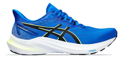 Asics GT 2000 12 Running Shoes for Men - Az-Neg-Bco Ras 0