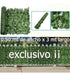 Cimarron Plastic Artificial Leaf Fence for Garden - 3 Meters 1