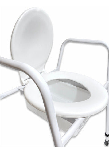 B. Romano Portable Toilet Chair for Adults - Orthopedic Supplement + Basket 5