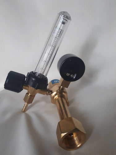 Liga CO2 Regulator Valve with Flow Meter Manometer for MIG TIG 3