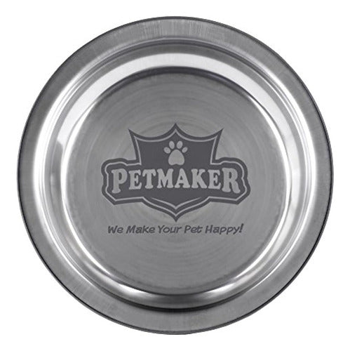 Petmaker Tazones De Mascotas De Acero Inoxidable Para Perros 3