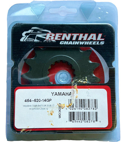 Renthal Pinion for Yamaha YFZ 450 2009-2014 / YFM Raptor 700 2006-2013 6