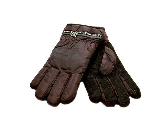 Motorcycle Touch Screen Waterproof Reflective Glove Sky 3 Colors 24