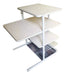 Generic Computer Desk with Four Shelves 0