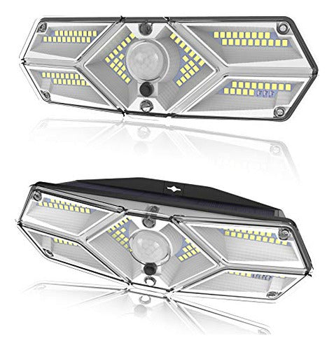 Luces Solares Al Aire Libre, Vaptec 104 Luces Led Con Sensor 0