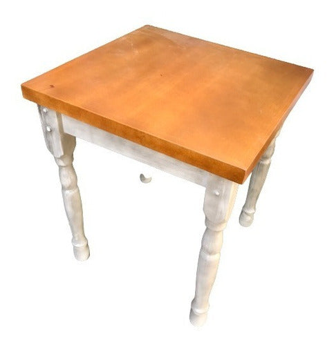 Mission Pine Bar Table with Turned Legs 1.60m x 80cm 0