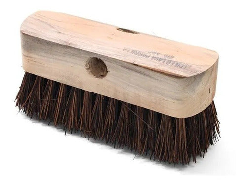 Natural Palmira Grill Brush with Handle 0