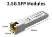 Módulo Spf+ 2.5gbe Cisco,tp-link,h3c,huawei 3