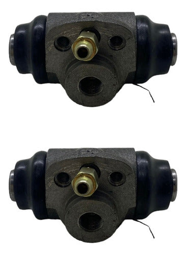Set of 2 Rear Brake Cylinders for VW Golf Polo Caddy Parati 0