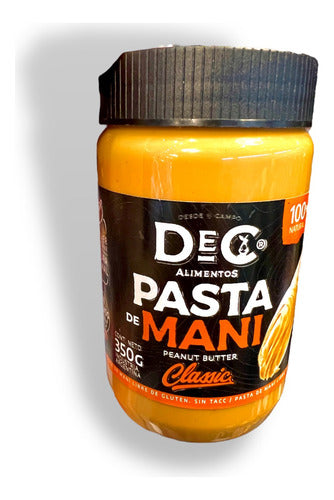 Dec Alimentos Pasta De Mani D E C 350g Pack X12u 0