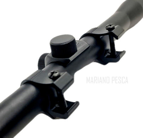 Albatros 4x20 Telescopic Scope for Air Rifles + Mounting 2