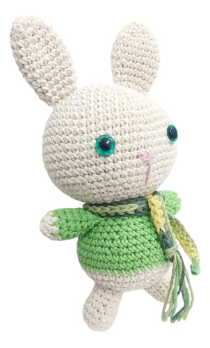 PuroAmorAmigurumis Amigurumi Muñeco De Apego Conejo - 21 Cm 1