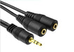 Premium 3.5mm Audio Jack Splitter 2