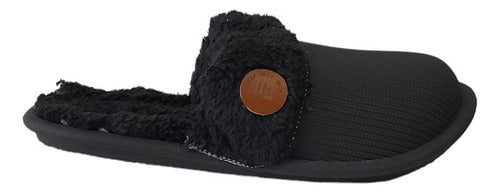 Luxurious Men's Warm Plush Slippers with Faux Fur Lining and Anti-slip Rubber Sole 7