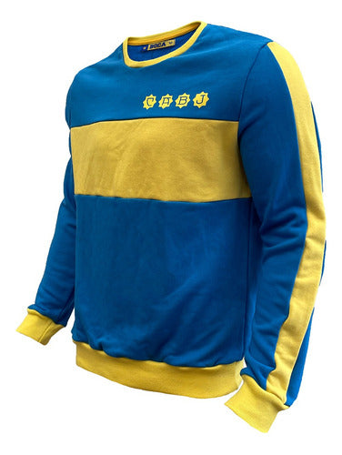 Boca Juniors Oficial Rustico Cuello Redondo Sweatshirt 6