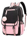 Atrix Waterproof Kawaii Korean Style Backpack with USB Notebook Port 0