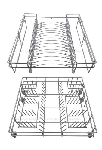 Whirlpool Original WLD20B Dishwasher Basket Grid Kit 6